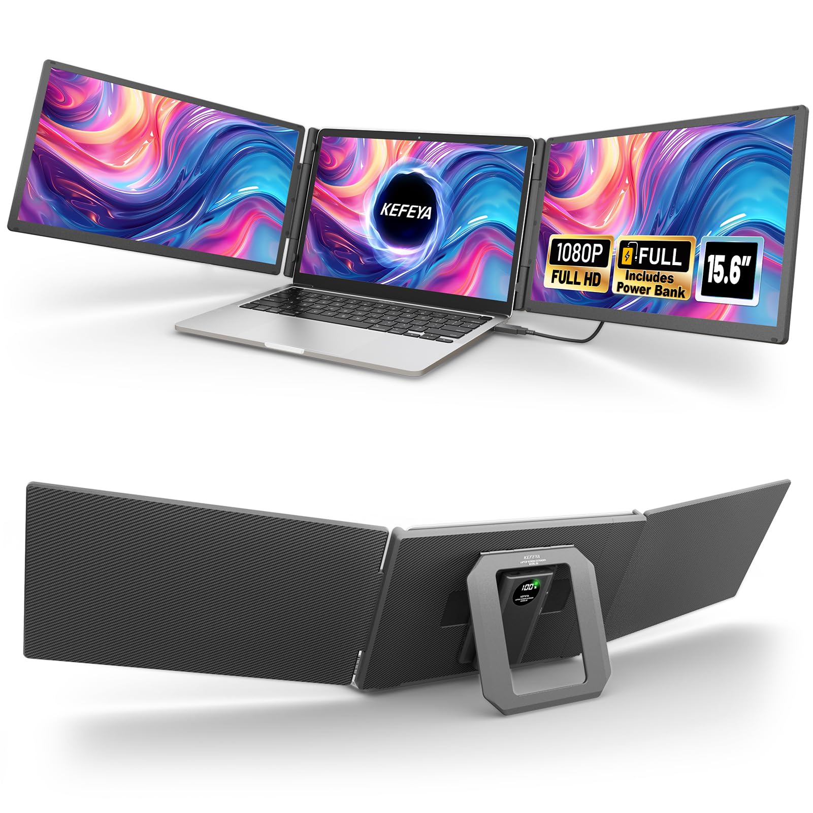 KEFEYA ノートパソコン画面エクステンダー Amazon.com: KEFEYA 15.6